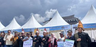 Momentum HUT Simalungun, Bupati dan Wakil Bupati Serahkan Santunan BPJS Ketenagakerjaan