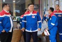 Pertamina Patra Niaga Sumbagut Perkuat Keandalan Distribusi Energi, Komisaris Utama Tinjau FT Sei Siak