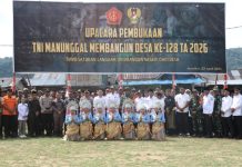 Kodim 0318/Natuna Gelar TMMD ke-128 di Anambas, Buka Akses Desa Terisolir Bayat–Piasan