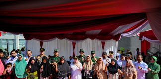 Bupati Kasmarni Tekankan Semangat Gotong Royong saat Membuka TMMD ke-128 di Pinggir