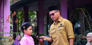 Diskominfotik Bengkalis Gelar Sosialisasi di SDN 46, Wujud Dukung KLA