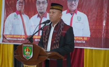 Nauli Parlaungan Siregar Pimpin Tabagsel Asahan, Tekankan Peran Adat dalam Pembangunan