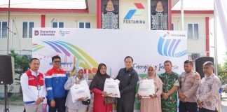 Pertamina Patra Niaga Regional Sumbagut Hadir untuk Masyarakat, 1.000 Paket Sembako Disalurkan Melalui Pasar Murah di Lhokseumawe