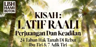 KISAH PILU LATIF RAALI: PERJUANGAN DAN KEADILAN, 24 TAHUN HAK TANAH DI REBUT IBU TIRI & TUJUH ADIK TIRI DI LIPU TINADHEAKONO SARA