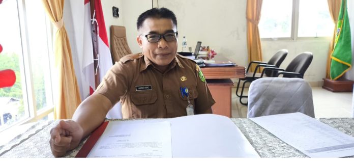 Kepala Bagian (Kabag) Perekonomian dan Sumber Daya Alam (SDA) Setda Natuna, Agino Riko