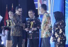 Hadiri Apresiasi Pemda Berprestasi di Palembang, Bengkalis Sabet Juara 3 Kategori Penurunan Kemiskinan dan Stunting