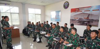 Lanud RSA Natuna Kirim Personel Ikuti Latihan Ground Handling Pesawat Tempur di Pekanbaru