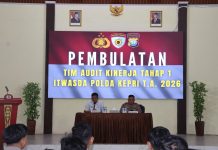 Audit Kinerja Itwasda Polda Kepri Perkuat Tata Kelola dan Pelayanan Polres Natuna
