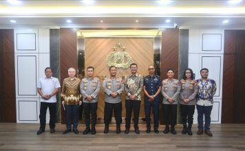 POLDA KEPRI PERKUAT KERJA SAMA KEAMANAN LINTAS NEGARA BERSAMA KONSULAT JENDERAL SINGAPURA