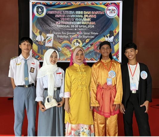 Dari Panggung FLS3N Natuna, SMKN 1 Bunguran Barat Tunjukkan Kebangkitan Potensi Seni