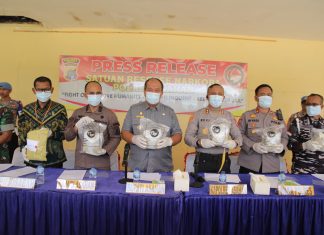 Bupati Apresiasi Kinerja Polres Asahan Ungkap Penyelundupan 5 Kg Sabu