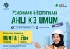 Siap-siap! Kemnaker Buka Lagi Pembinaan K3 Gratis untuk 2.100 Peserta