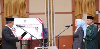 Gubernur Ansar Lantik Misni sebagai Sekda Definitif Kepri, Perempuan Pertama Pegang Tongkat Komando Birokrasi
