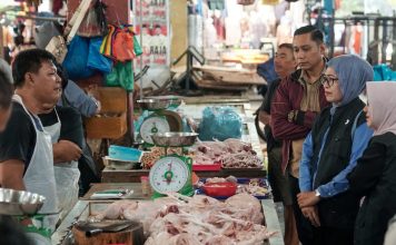 Jelang Iduladha, Sekda Kepri Pantau Harga Sembako di Pasar Bincen