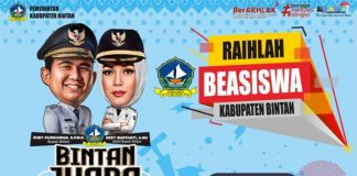 Beasiswa Dibuka, Bupati Roby Beri Kabar Gembira untuk Mahasiswa Bintan
