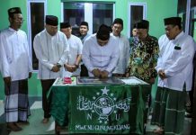 Bupati Roby Resmikan Kantor MWC-NU Gunung Kijang, Perkuat Peran Keagamaan dan Sosial