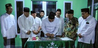 Bupati Roby Resmikan Kantor MWC-NU Gunung Kijang, Perkuat Peran Keagamaan dan Sosial
