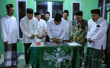 Bupati Roby Resmikan Kantor MWC-NU Gunung Kijang, Perkuat Peran Keagamaan dan Sosial