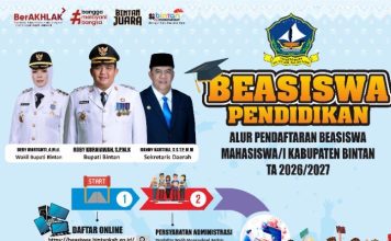 Antusiasme Tinggi, Calon Pendaftar Beasiswa Bintan Diminta Teliti Baca Ketentuan