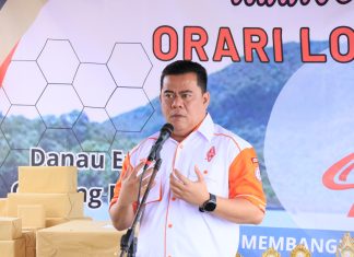 Ronny Kartika Ajak Peserta Trekking Jaga Kelestarian Gunung Bintan