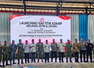 Wagub Nyanyang Ikuti Peluncuran 1.061 KDKMP, Kepri Siap Jadi Mitra Strategis Program Nasional