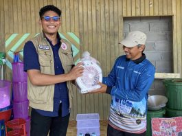 Jalan Santai Hardiknas di Bunguran Utara Berlangsung Meriah, Ketua Yayasan Peduli Natuna Perbatasan Turut Ambil Peran