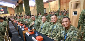 Danlanud RSA Natuna Ikuti Apel Dansat TNI 2026, Presiden Tekankan Kedekatan dengan Rakyat