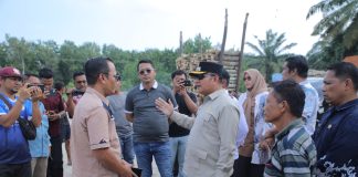 Cegah Kerusakan Jalan, Wakil Bupati Asahan Sidak Lokasi Bongkar Muat Kayu