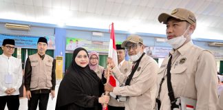 Penuh Haru, Bupati Kasmarni Lepas 396 Jemaah Haji Bengkalis ke Tanah Suci