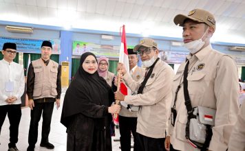 Penuh Haru, Bupati Kasmarni Lepas 396 Jemaah Haji Bengkalis ke Tanah Suci