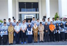 Pemkab Natuna Gelar Apel Hardiknas 2026, Bupati Bertindak sebagai Pembina Upacara