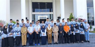 Pemkab Natuna Gelar Apel Hardiknas 2026, Bupati Bertindak sebagai Pembina Upacara
