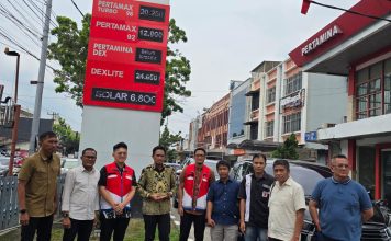 Pertamina Patra Niaga Regional Sumbagut bersama Pemprov Riau Tinjau SPBU, Imbau Masyarakat Beli BBM Sesuai Kebutuhan