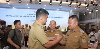 Gubernur Sumut Kukuhkan Kepala Kantor Perwakilan LPS I, Tekankan Stabilitas Keuangan Daerah