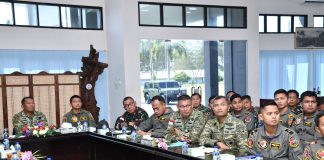 Wakasau Beri Pembekalan Penting kepada Jajaran Lanud Raden Sadjad Natuna