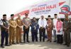 257 CJH Siak Bertolak ke Batam, Bupati Afni Turut Mengantar dan Beri Pesan Kesehatan