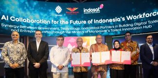 Perkuat Ekosistem Ketenagakerjaan, Kemnaker Teken MoU dengan Wadhwani dan Indosat