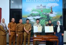 Wali Kota Zulmaeta Teken MoU dengan 3 Perguruan Tinggi Beserta BNN Payakumbuh