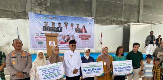 Momentum Peringatan Hari Buruh Kabupaten Simalungun, Bupati Simalungun dan BPJS Ketenagakerjaan serahkan Santunan Ratusan Juta