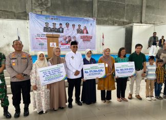 Momentum Peringatan Hari Buruh Kabupaten Simalungun, Bupati Simalungun dan BPJS Ketenagakerjaan serahkan Santunan Ratusan Juta