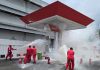 Pertamina Patra Niaga Regional Sumbagut Perkuat Kesiapsiagaan Penanganan Kebakaran SPBU melalui Simulasi PKD di Padang