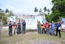 Danlanud RSA Natuna Tinjau Renovasi Rumah Dinas, Tingkatkan Kesejahteraan Personel