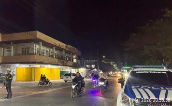Satlantas Polres Natuna Intensifkan Patroli Blue Light, Antisipasi Balap Liar dan Laka Lantas