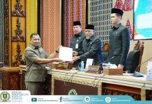 Pandangan Umum Fraksi DPRD Bengkalis, Tiga Ranperda Siap Dilanjutkan ke Tingkat Pembahasan