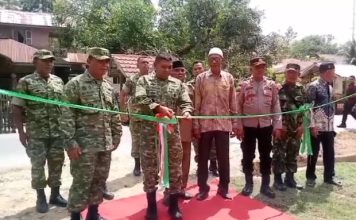 Setelah 18 Tahun Penantian, Pos Koramil Darul Fallah Akhirnya Resmi Berdiri