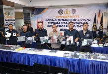 Kapolda Kepri Hadiri Pengungkapan 210 WNA Terduga Pelaku Online Scam Internasional di Batam