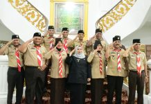 Bupati Kasmarni Terima Audiensi Kwarcab Pramuka Bengkalis, Jadwalkan Pelantikan Pengurus 12 Mei Mendatang