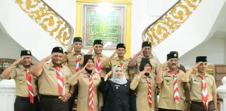 Bupati Kasmarni Terima Audiensi Kwarcab Pramuka Bengkalis, Jadwalkan Pelantikan Pengurus 12 Mei Mendatang