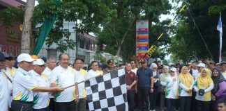 Dies Natalis ke-40 UNA Meriah, Wagubsu dan Bupati Asahan Hadiri Jalan Santai Bersama Ribuan Peserta