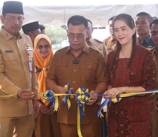8 Tahun Pindah Lokasi, Bupati Aneng Resmikan Kembali Pukesamas Tarempa di Tempat Semula